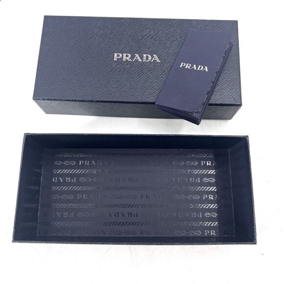 PRADA Empty Black Small Gift Box 7.5" x 3.5" x 3" - Picture 2 of 9